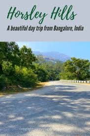 Bangalore to Horsley Hills